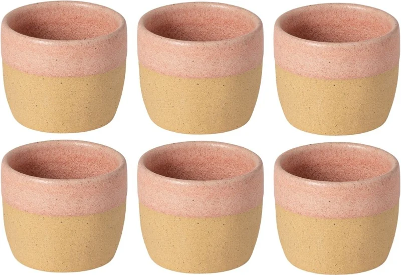 Costa Nova Bekers Arenito Mauve Rose 360 ml - 6 stuks