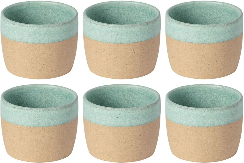 Costa Nova Bekers Arenito Aqua 360 ml - 6 stuks