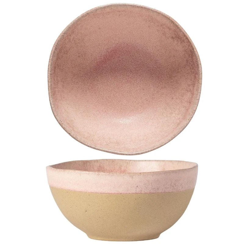 Costa Nova Soepkommen / Kommen Arenito Mauve Rose ø 16 cm - 6 stuks